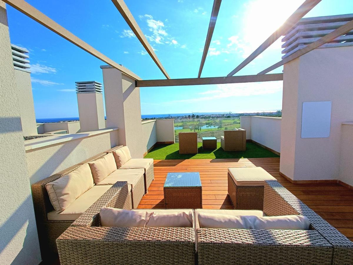Nuevo Atico Toyo. Vistas Al Mar, Terraza, Solarium, Piscina, A/A, Wifi Y Garaje El Toyo Exterior foto