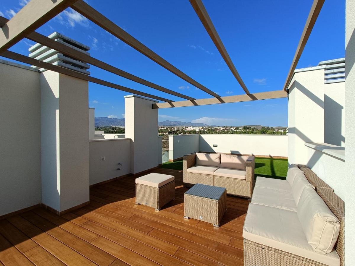 Nuevo Atico Toyo. Vistas Al Mar, Terraza, Solarium, Piscina, A/A, Wifi Y Garaje El Toyo Exterior foto